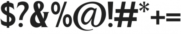 ED Fettle Serif SemiBold otf (600) Font OTHER CHARS