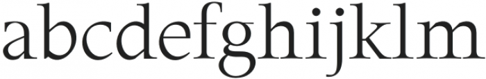 ED Floriane Serif Regular otf (400) Font LOWERCASE