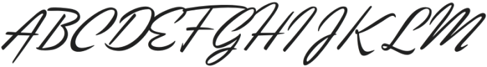 ED Forge Cross Script otf (400) Font UPPERCASE
