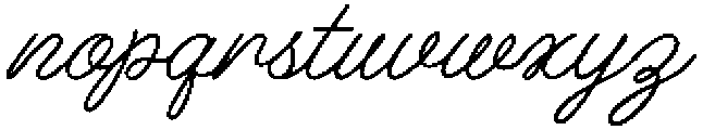 ED Leonstein Regular otf (400) Font LOWERCASE