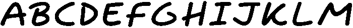 ED Otofuke Regular otf (400) Font UPPERCASE
