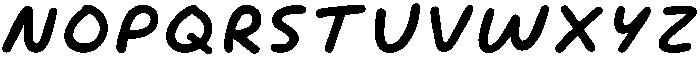 ED Otofuke Regular otf (400) Font LOWERCASE