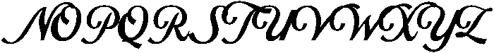 ED Porticello Script otf (400) Font UPPERCASE