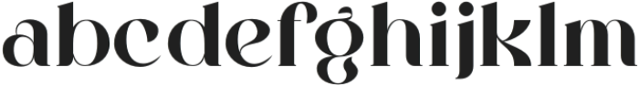 Edberd-Regular otf (400) Font LOWERCASE
