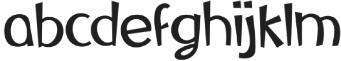 EdelmilkyRegular otf (400) Font LOWERCASE