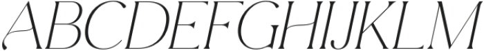 Edensor Extra Light Italic otf (200) Font