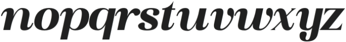 Edensor Heavy Italic otf (800) Font LOWERCASE