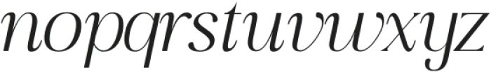 Edensor Italic otf (400) Font LOWERCASE