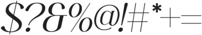 Edensor Medium Italic otf (500) Font OTHER CHARS
