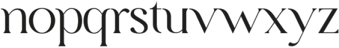 Edensor Medium otf (500) Font LOWERCASE