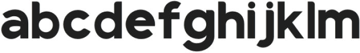 Edgor Display Typeface Bold otf (700) Font LOWERCASE