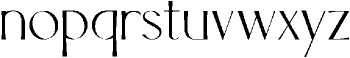 Edith Regular otf (400) Font LOWERCASE