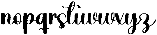 Edition-Regular otf (400) Font LOWERCASE