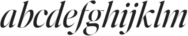 Editor's Note Display Italic otf (400) Font LOWERCASE