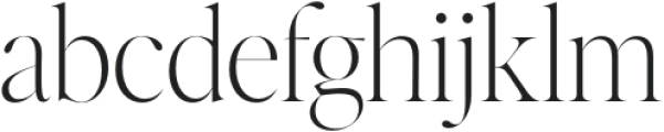 Editor's Note Display Thin otf (100) Font LOWERCASE