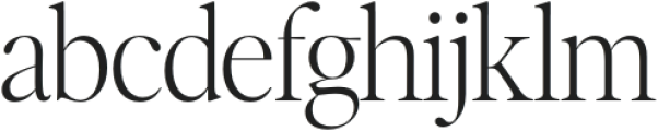 Editor's Note Extralight otf (200) Font LOWERCASE