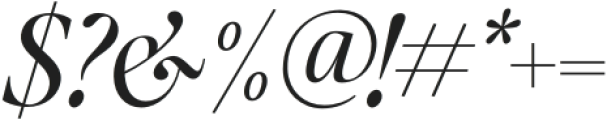 Editor's Note Italic otf (400) Font OTHER CHARS