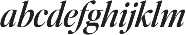 Editor's Note Medium Italic otf (500) Font LOWERCASE