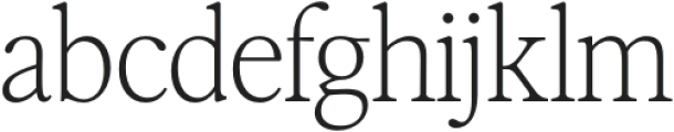 Editor's Note Text Thin otf (100) Font LOWERCASE