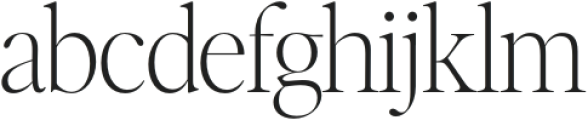 Editor's Note Thin otf (100) Font LOWERCASE