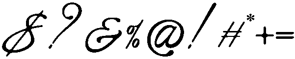 Editorial Collection Script otf (400) Font OTHER CHARS