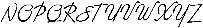Editorial Collection Script otf (400) Font UPPERCASE