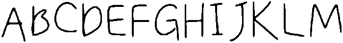 Edmund Regular otf (400) Font UPPERCASE