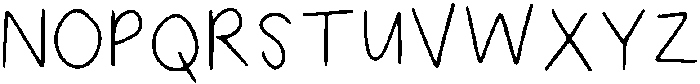 Edmund Regular otf (400) Font UPPERCASE