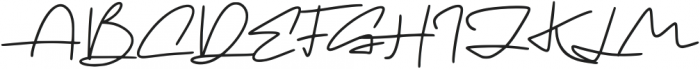 Edwarstile Signature Regular otf (400) Font UPPERCASE