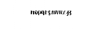 edfander.ttf Font LOWERCASE