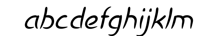 EdienneItalic Font LOWERCASE