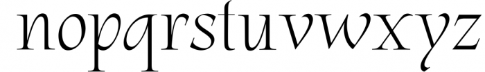 ED Cretheus Font LOWERCASE