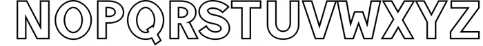 Edina Sans Serif Minimal Typeface 3 Font UPPERCASE