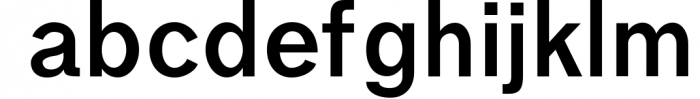 Edina Sans Serif Minimal Typeface Font LOWERCASE
