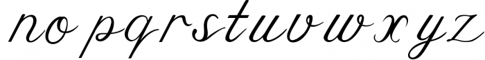Edna Calligraphy Font Font LOWERCASE