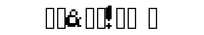 EdekaSupertoll Font OTHER CHARS