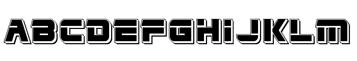 Edge Racer Punch Font UPPERCASE