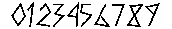 Edge To Edge Font OTHER CHARS