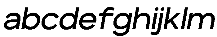 Edgecutting Lite Medium It FONT