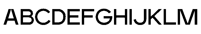 Edgecutting Lite Sharp Font UPPERCASE