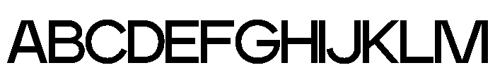 Edgecutting Lite Tight Font UPPERCASE