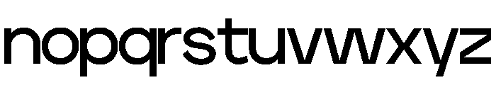 Edgecutting Lite Tight Font LOWERCASE
