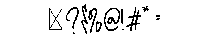 Edinburgh Demo Font OTHER CHARS