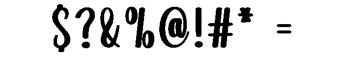 Edition Photography Font OTHER CHARS