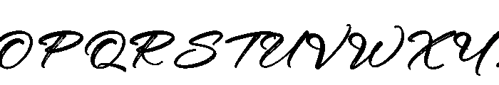 Editonials Font UPPERCASE