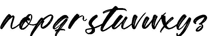 Editonials Font LOWERCASE
