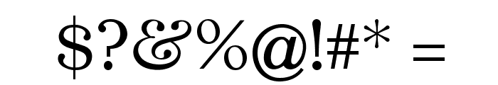 Edmundsbury Sans Regular Font OTHER CHARS