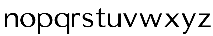 Edmundsbury Sans Regular Font LOWERCASE