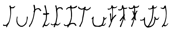 Edronheem Script Regular Font UPPERCASE
