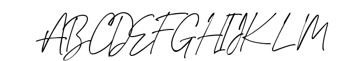 Edward Signature Regular Font UPPERCASE